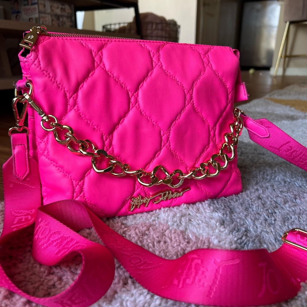 BARBIE PINK LIKE NEW Betsey Johnson designer handbag